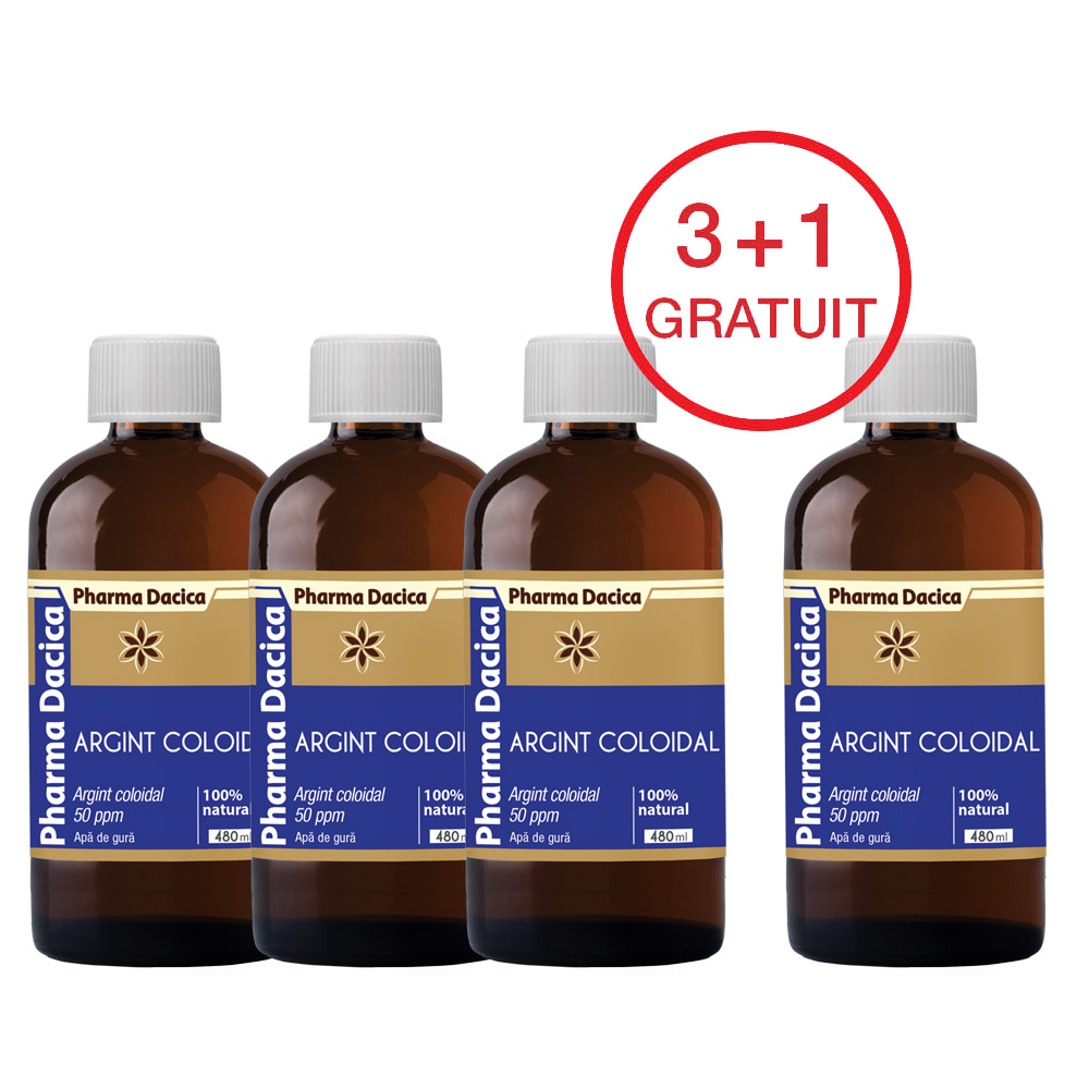 Argint-Coloidal-4.jpg Argint Coloidal 3+1 Gratuit, 480 ml x 4 - imagine 1
