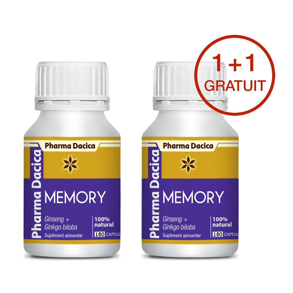 Memory-11-GRATUIT-180capsule-1.jpg Memory 1+1 Gratuit, 180 capsule x 2 - imagine 1