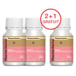 PPU – Păr, Piele, Unghii 2+1 Gratuit, 180 capsule x 3