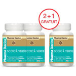 Scoică Verde 2+1 Gratuit, 60 capsule x 3