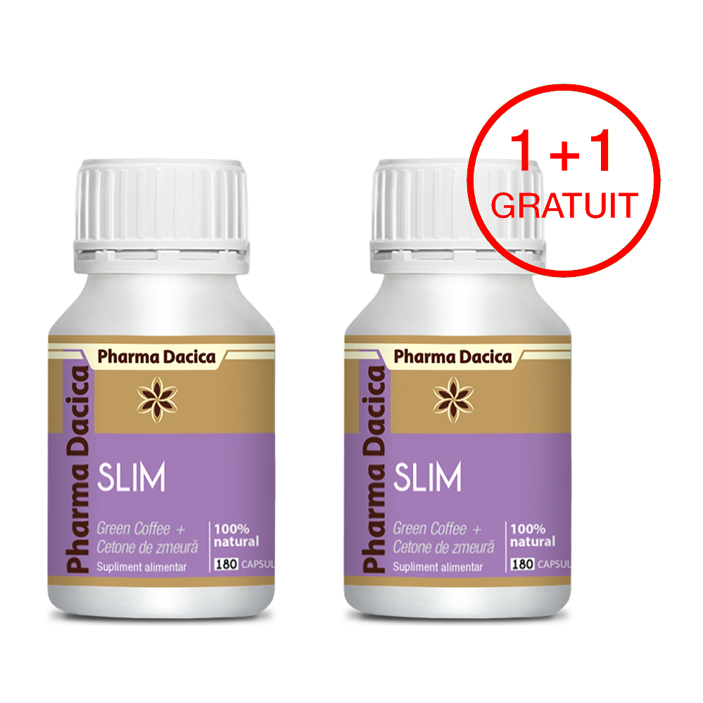 Promotii-Slim-180-1.png Slim 1+1 Gratuit, 180 capsule x 2 - imagine 1