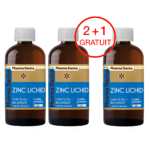 Zinc Lichid 2+1 Gratuit, 480 ml x 3