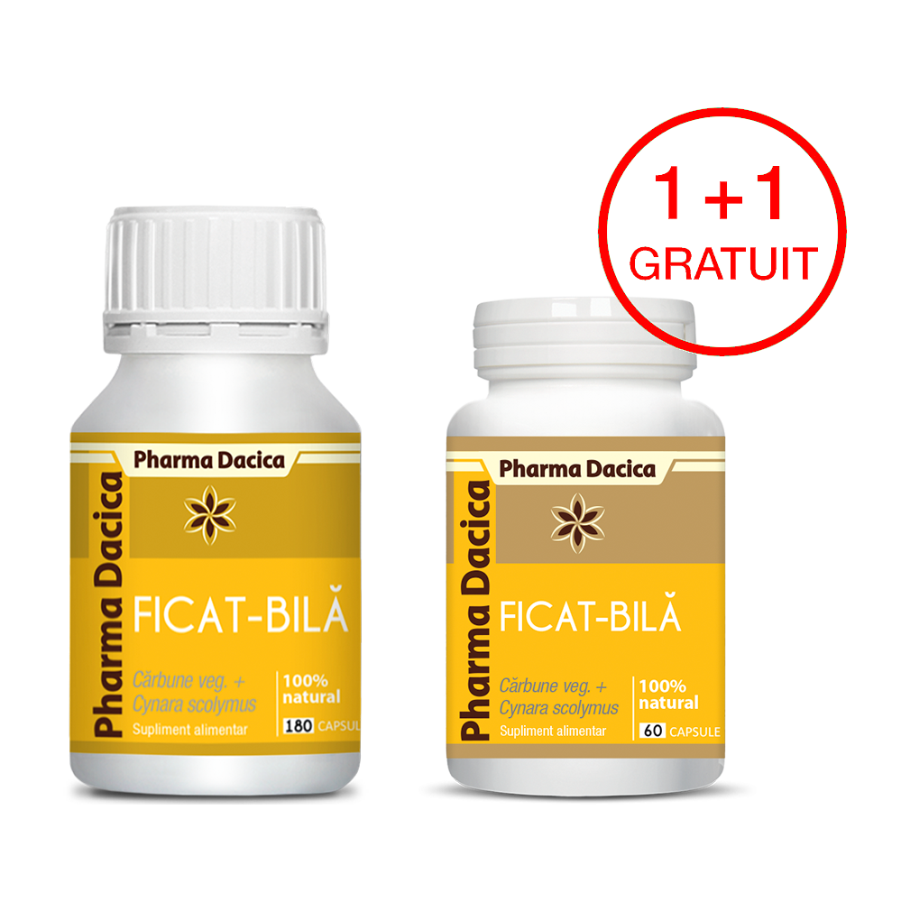 Promotii_-Ficat-bila.png Ficat-Bilă, 180 capsule + Ficat-Bilă, 60 capsule Gratuit - imagine 1