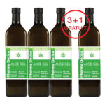 Aloe Gel 3+1 Gratuit, 1000 ml x 4
