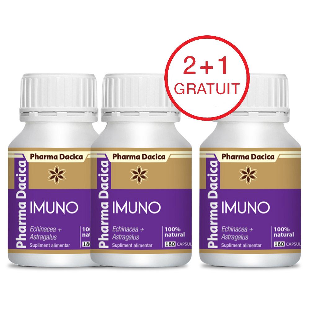 imuno-180-3.jpg Imuno 2+1 Gratuit, 180 capsule x 3 - imagine 1