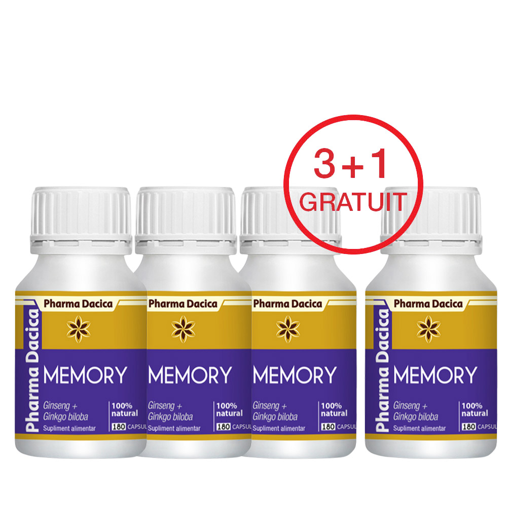 memory-180-caps-4.jpg Memory 3+1 Gratuit, 180 capsule x 4 - imagine 1