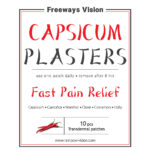 Capsicum Plaster - 10 buc