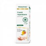 Crema reparatoare pentru maini cu unt de mango si shea 50ml – Leonard Radutz Formula – VivaNatura - imagine 4