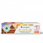 GennaDent India Fresh – Pasta de dinti naturala cu Neem si Turmeric, fara fluor, 80 ml - Leonard Radutz formula - imagine 3
