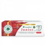 GennaDent Junior Capsuni– pasta de dinti naturala pentru copii cu argila si capsuni, fara fluor, 50 ml – Leonard Radutz formula – VivaNatura - imagine 3