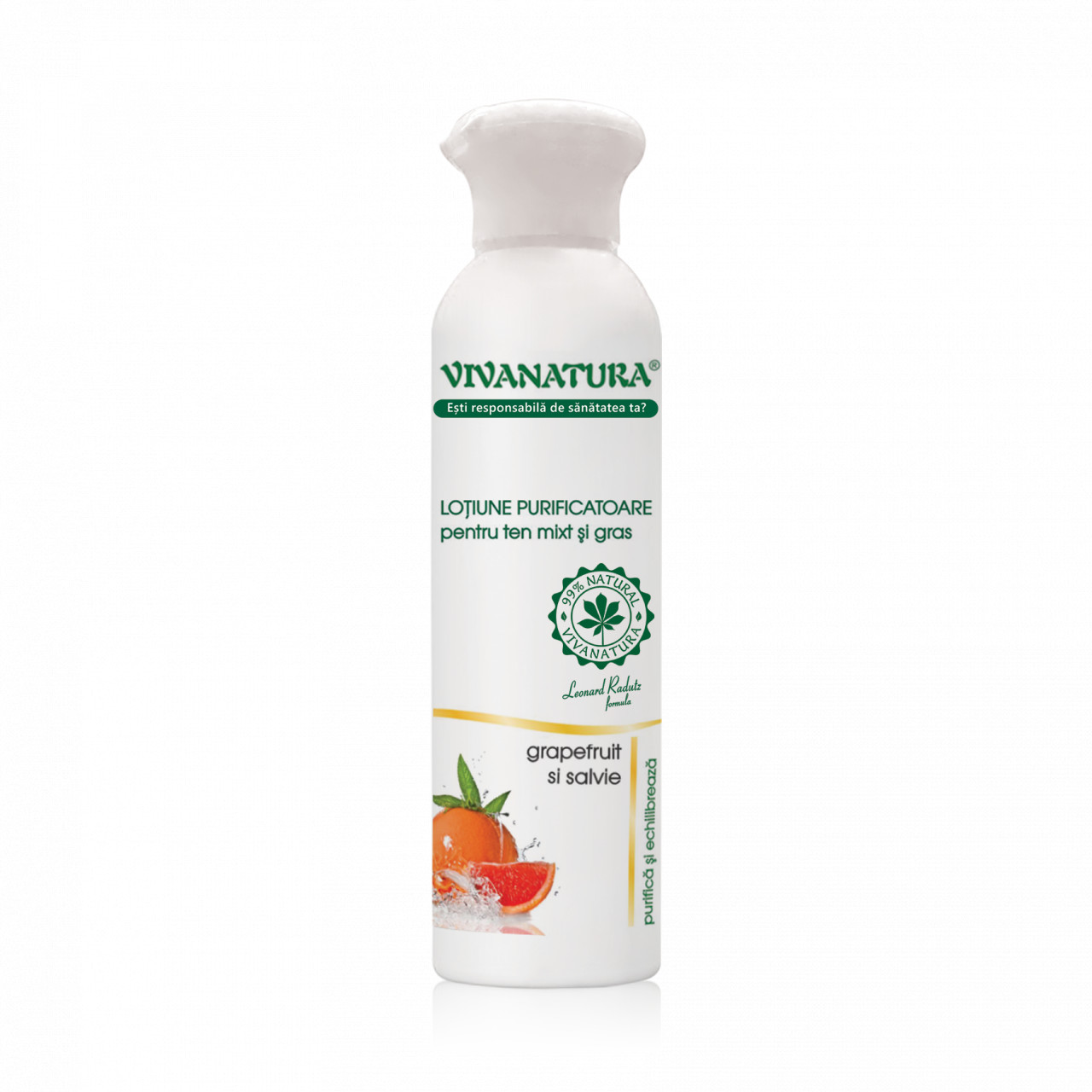 lotiune-purificatoare-pentru-ten-mixt-si-gras-cu-grapefruit-si2384.jpg Lotiune purificatoare pentru ten mixt si gras cu grapefruit si salvie150 ml – Leonard Radutz Formula – VivaNatura - imagine 1