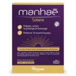 Manhaé Solaire, Solar, pentru susținerea bronzării, 60 capsule vegetale – cură 2 luni - imagine 4