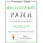 Multivitamins Patch - 24 buc